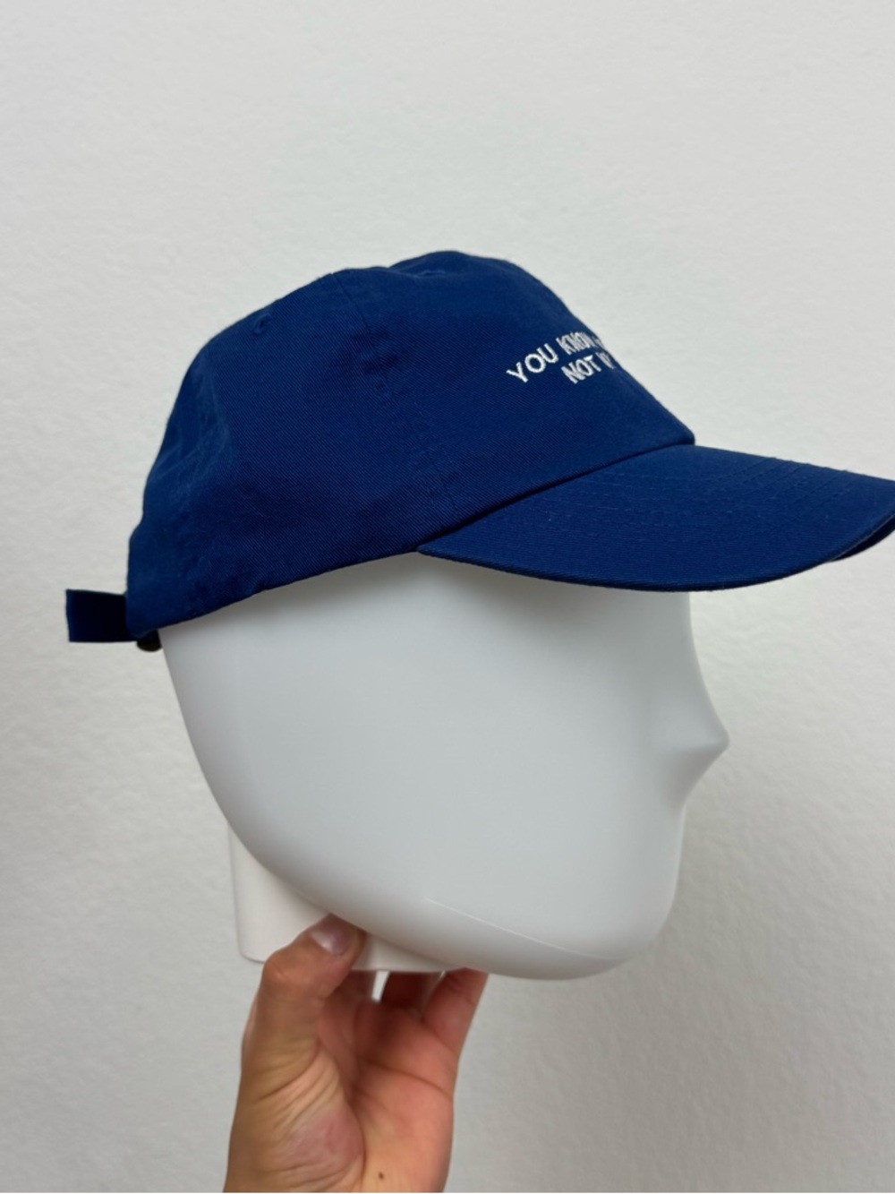 Blue Baseball Cap - Picture 3 of 5